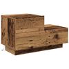 vidaXL Nachtkastje met lade Oudhout 70 x 36 x 40,5 cm Bewerkt hout