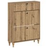 vidaXL Schoenenkast ALKMAAR 78 x 24 x 103 cm Bewerkt hout