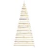 vidaXL Kerstboom Naturel 210 cm Massief essenhout