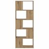 vidaXL Tv-meubelset Wandgemonteerd Bruin 60 x 24 x 156 cm Bewerkt hout