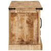 vidaXL Tv-meubel 110x35x45 cm massief ruw mangohout