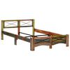 vidaXL Bedframe massief gerecycled hout 140x200 cm