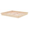 vidaXL Bedframe massief hout 180x200 cm
