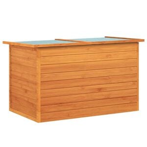 vidaXL Tuinbox 126x72x72 cm hout