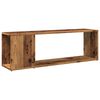 vidaXL Tv-meubel 100x24x32 cm bewerkt hout oud houtkleurig