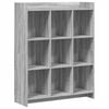 vidaXL Boekenkast Grijs Sonoma 87,5 x 30 x 111 cm Bewerkt hout