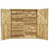 vidaXL Tuinschuur 163x50x171 cm ge&iuml;mpregneerd grenenhout
