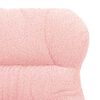 vidaXL Fauteuil Roze 69 x 74 x 93 cm Sherpa Stof