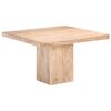 vidaXL Eettafel 120x120x77 cm massief mangohout