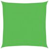 vidaXL Zonnezeil 160 g/m&sup2; 2x2 m HDPE lichtgroen