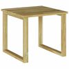 vidaXL Tafel 3 pcs Naturel Ge&iuml;mpregneerd grenenhout