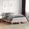 vidaXL Bedframe zonder matras massief grenenhout 150x200 cm