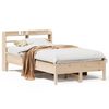 vidaXL Bedframe zonder matras massief grenenhout 120x190 cm