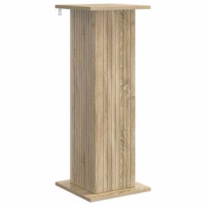 vidaXL Plantenstandaard Sonoma Eiken 30,5 x 30 x 80,5 cm Bewerkt hout