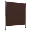 vidaXL Buiten Rolgordijn Bruin 200 x 270 cm