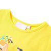 Kindershirt 92 geel