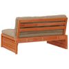 vidaXL Tuin Midden Sofa Massief grenenhout Wasbruin