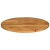 vidaXL Tafelblad rond &Oslash; 70x3,8 cm massief ruw mangohout