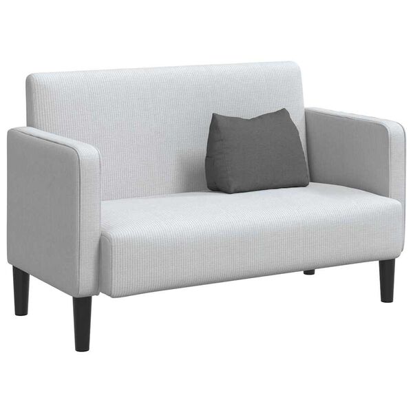 vidaXL Rugkussen Donkergrijs 45 x 20 x 35 cm Stof