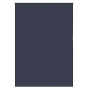 vidaXL Rolgordijn verduisterend 110x130 cm stofbreedte 105,7 cm blauw