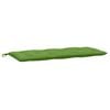 vidaXL Tuinbankkussen 120x50x7 cm stof gem&ecirc;leerd groen