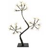 vidaXL S-vormige LED-kerstboom 2 st Zwart 45 cm Kunststof 336 LED's