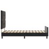 vidaXL Boxspringbed met hoofdeinde Zwart 100 x 200 cm Fluweel