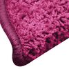 vidaXL Trapmatten 15 st 56x17x3 cm Roze Halfrond