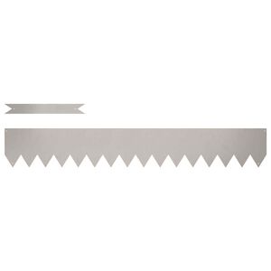 vidaXL Tuinrand 10 pcs Bruin 100 x 0.05 x 20 cm Cortenstaal