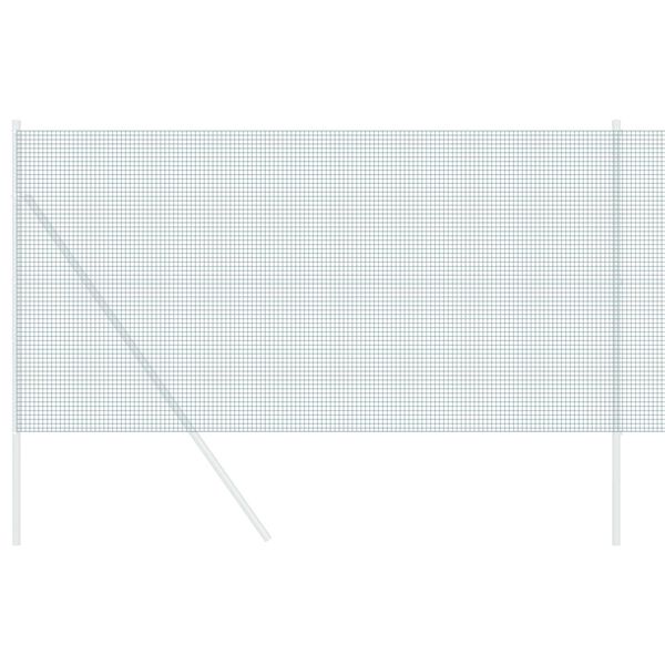 vidaXL Gelaste draadhek Groen 1.4 x 10 m