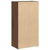 vidaXL Boekenkast 40x24x77 cm bewerkt hout bruin eikenkleurig
