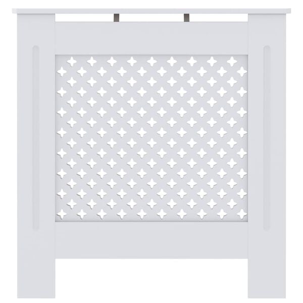 vidaXL Radiatorombouw 78 cm MDF wit