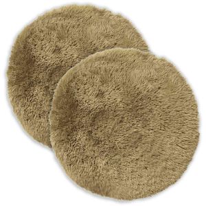 vidaXL Kussen met kussen HEERLEN 6 st Lichtgrijs PV Fleece