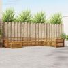 vidaXL Sofa-Sets 8 pcs Naturel Massief Acaciahout