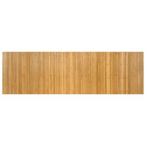 vidaXL Vloerkleed rechthoekig 60x200 cm bamboe naturel