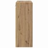 vidaXL Wandkasten 2 pcs Artisan Eiken 69,5 x 34 x 90 cm Bewerkt hout