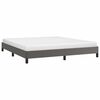 vidaXL Bedframe kunstleer grijs 160x200 cm