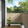 vidaXL Balkon Scherm PU gecoat oxford alu