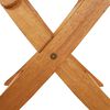 vidaXL Tuintafel inklapbaar 120 cm massief acaciahout