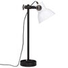 vidaXL Bureaulamp 25 W E27 15x15x55 cm wit