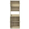 vidaXL Keukenkast 60x50x180 cm bewerkt hout sonoma eikenkleurig