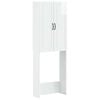 vidaXL Toiletkast UTRECHT Hoogglans Wit 66 x 25,5 x 190 cm
