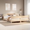 vidaXL Bedframe zonder matras massief grenenhout 180x200 cm