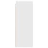 vidaXL Hangkast met opslag Wit 20 x 29,5 x 80 cm Bewerkt hout