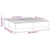 vidaXL Boxspring bed 160x200 cm fluweel donkergroen