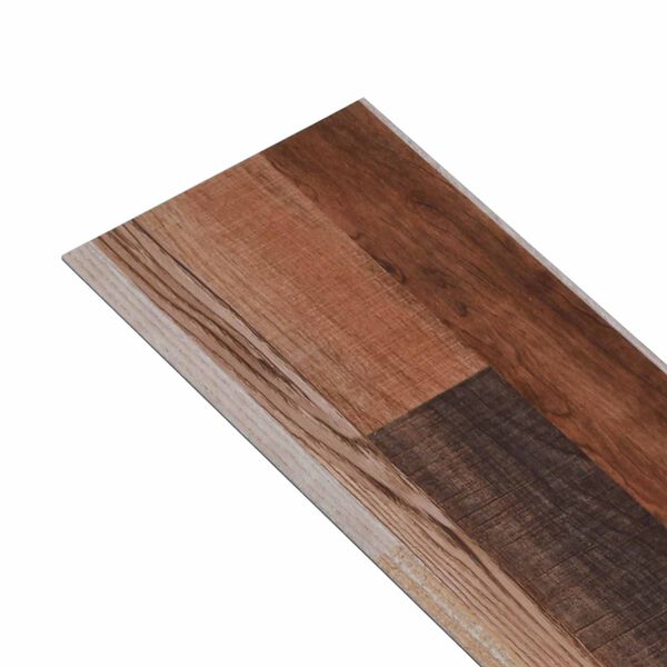 vidaXL Vloerplanken 18 pcs Multikleur 5,26 m&sup2; PVC