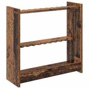 vidaXL Biljartkeu standaard Bewerkt hout 60 x 20 x 57 cm Oud hout