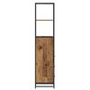 vidaXL Badkamermeubelset Oud Hout 35 x 37,5 x 166 cm Bewerkt hout