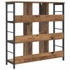 vidaXL Boekenkast Oud Hout 102 x 32 x 104,5 cm Bewerkt hout