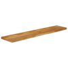 vidaXL Tafelblad met natuurlijke rand 160x20x2,5 cm massief mangohout